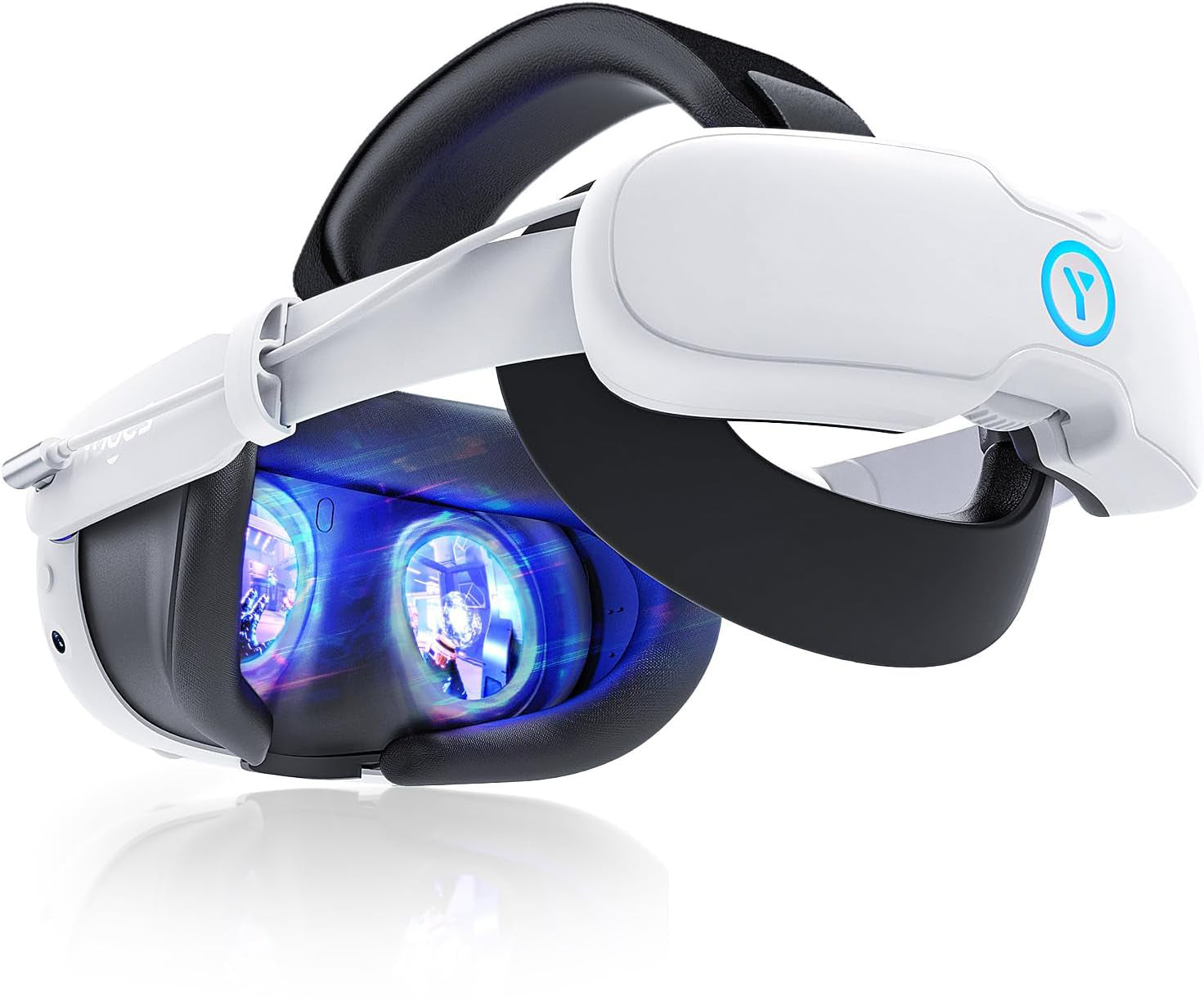 YOGES VR Y13 10000mAh Detachable Magnetic Battery Head Strap for Meta Quest Meta Quest 3S Battery Head Strap