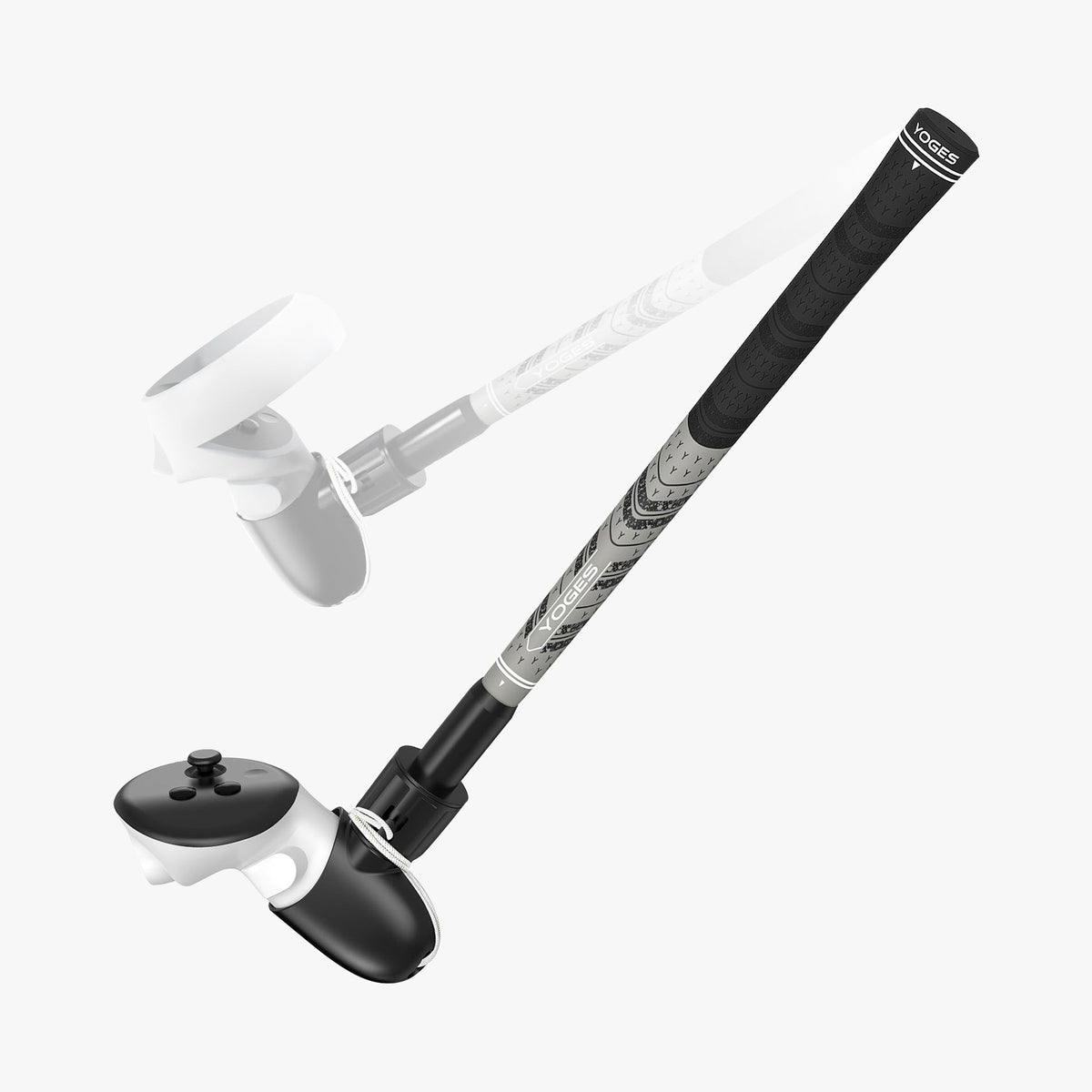 YOGES VR Q10A Golf Club Attachment Compatible with Meta Quest 3S/3/2 (ONLY for Right Controller)