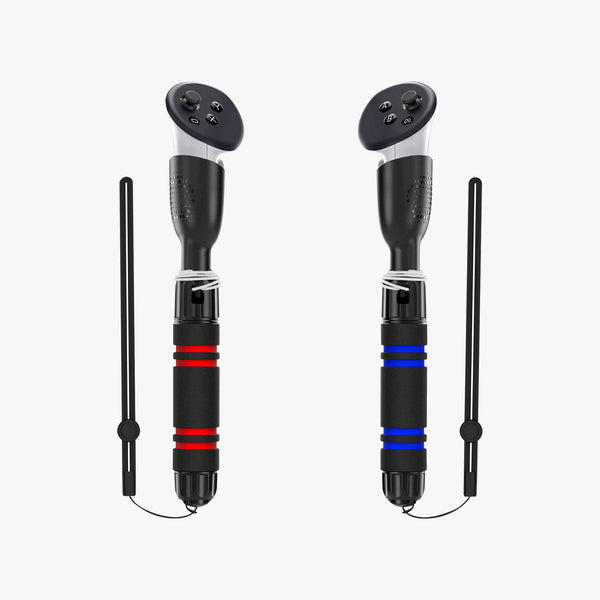 YOGES VR Q9B Dual Handles Extension Grips Compatible for Meta Quest 3/