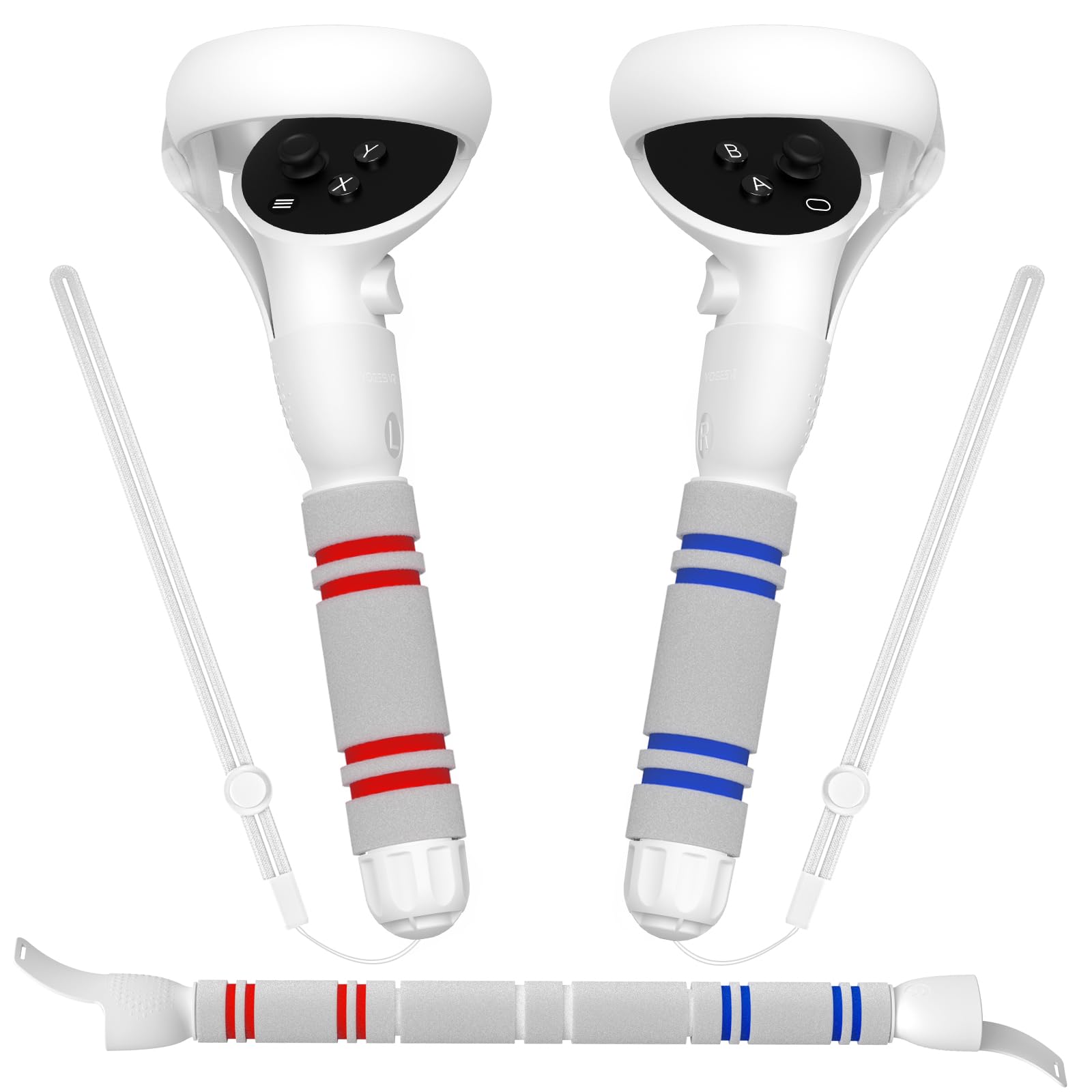 Beat Saber Grip Vr Review YOGES VR Q3 Extended Handles For Meta