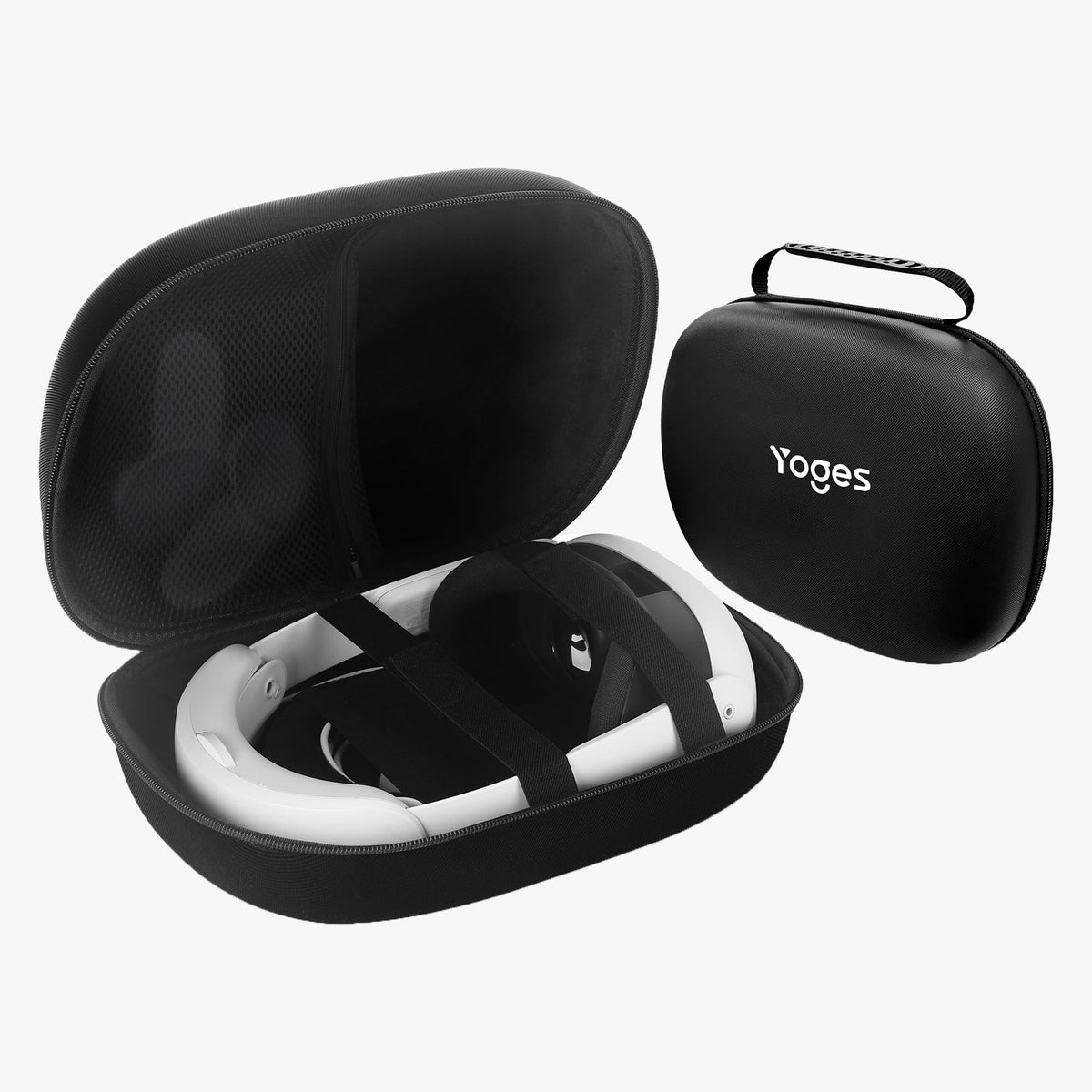 YOGES VR Tailored Hard Carrying Case Compatible with Apple Vision Pro/Meta Quest 3/Quest 2
