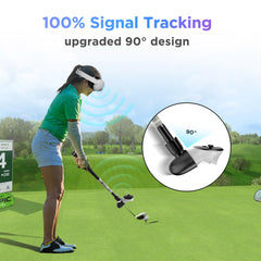 YOGES VR Q10A Golf Club Attachment Compatible with Meta Quest 3S/3/2 (ONLY for Right Controller)